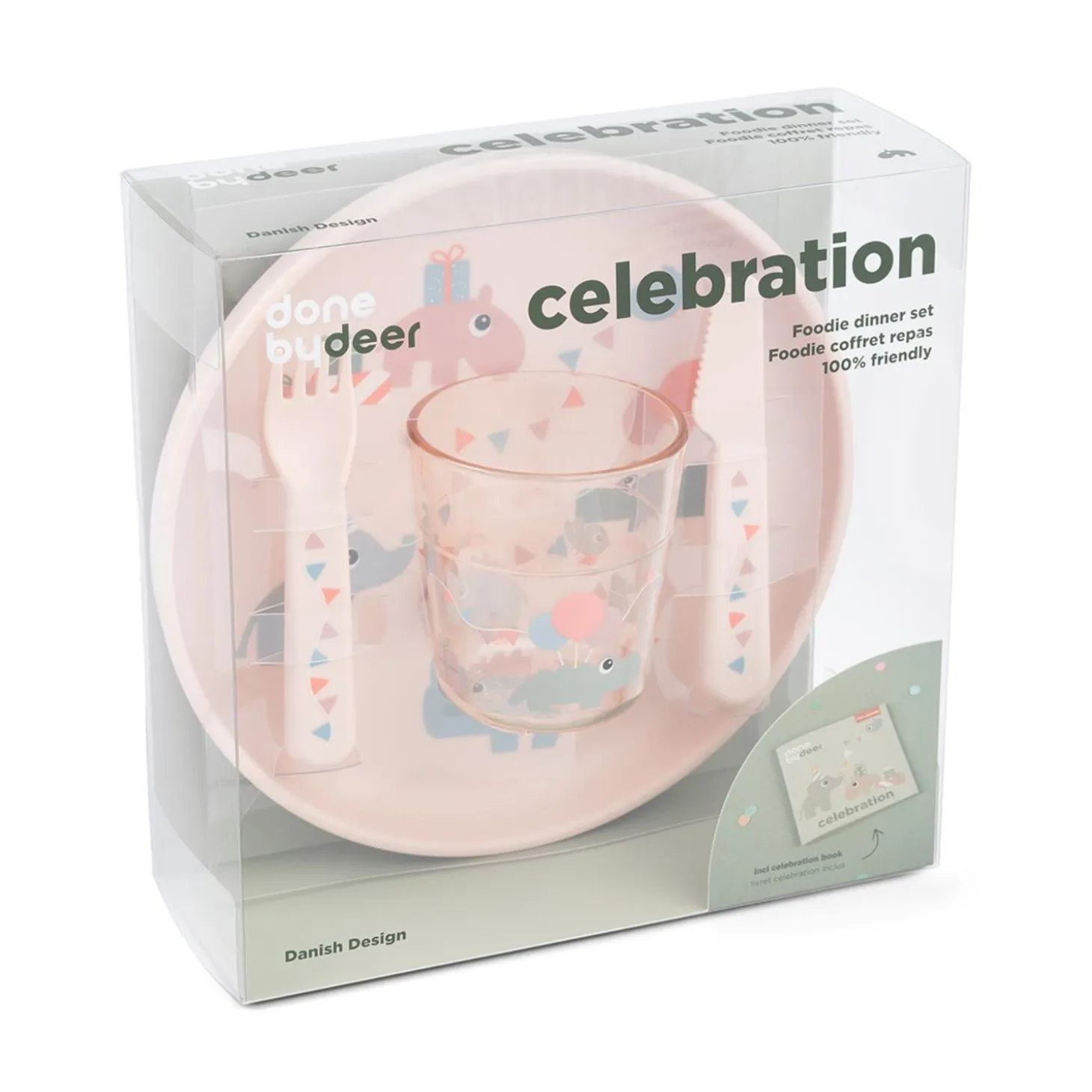 Done by Deer Foodie coffret repas Celebration Rose