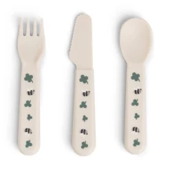 Done by Deer Foodie couverts set de 3 Tiny farm Sable