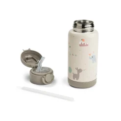 Done by Deer                    Gourde à paille isotherme Celebration    Sable            340 ml