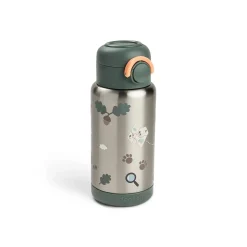 Done by Deer                    Gourde à paille isotherme Tiny trails    Vert            340 ml