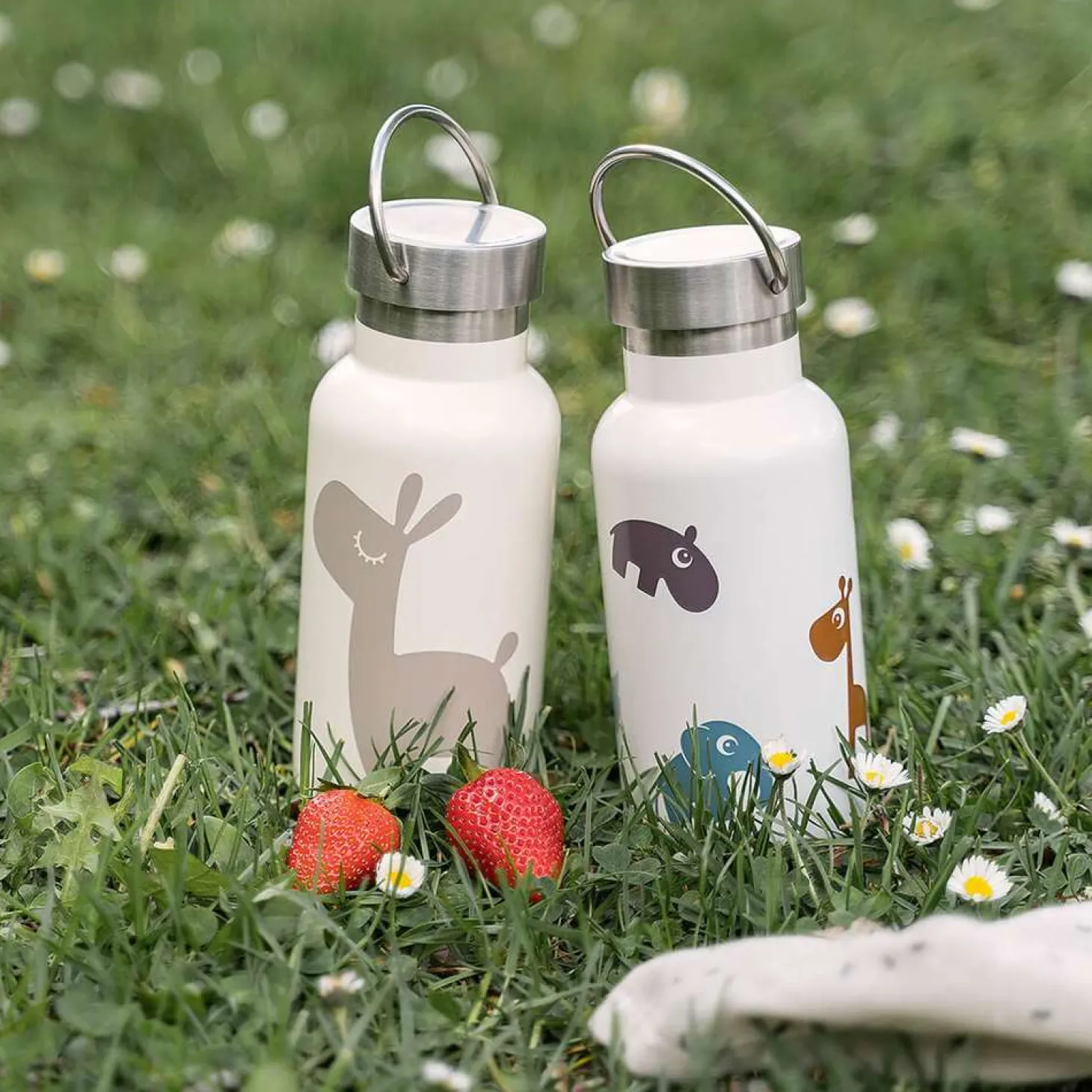 Done by Deer Gourde thermo inox Deer friends Multicolore 350 ml