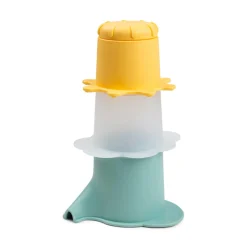 Done by Deer Jeu d'eau lot de 3 gobelets empilables Elphee Multicolore