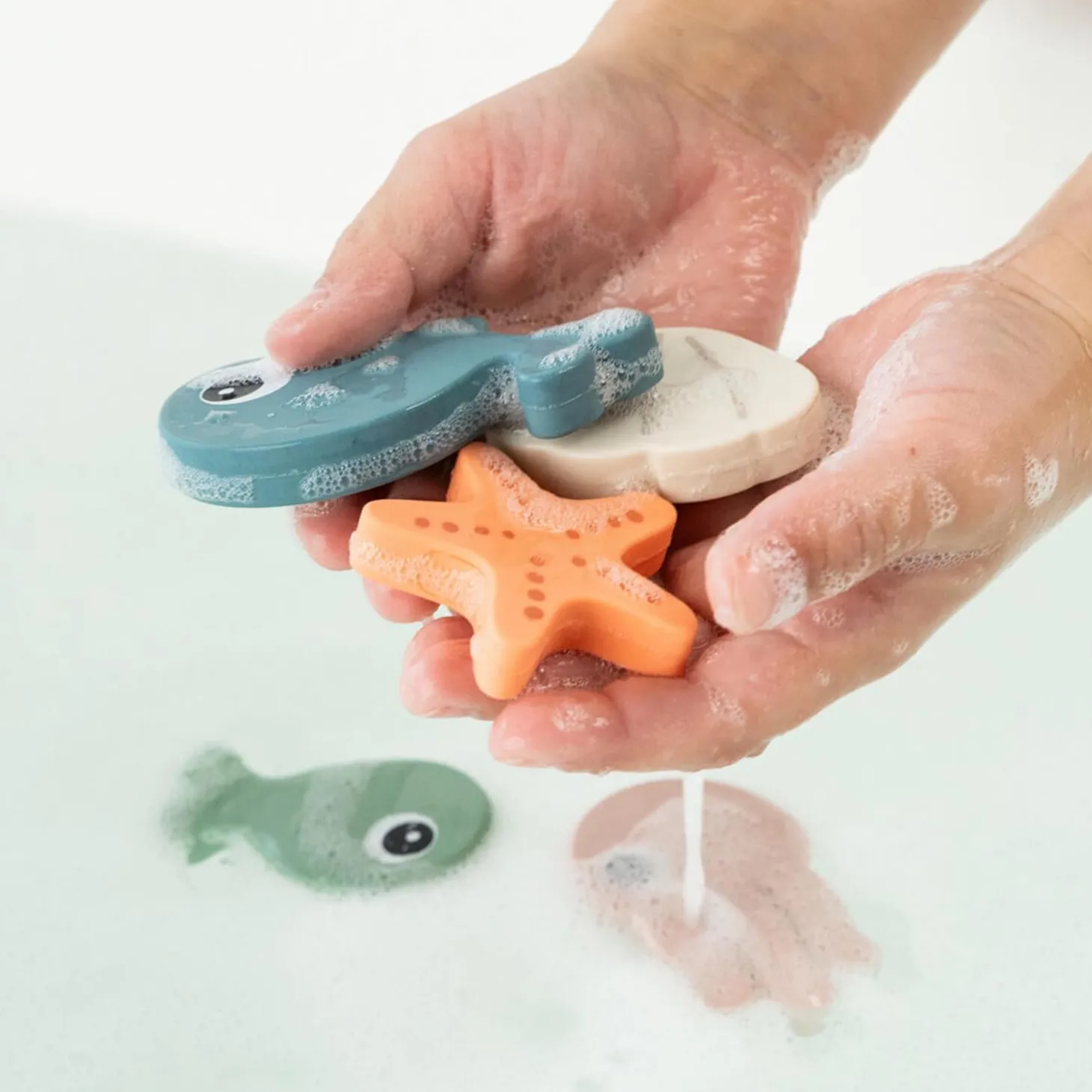 Done by Deer Jeu de pêche pour le bain Sea friends Multicolore