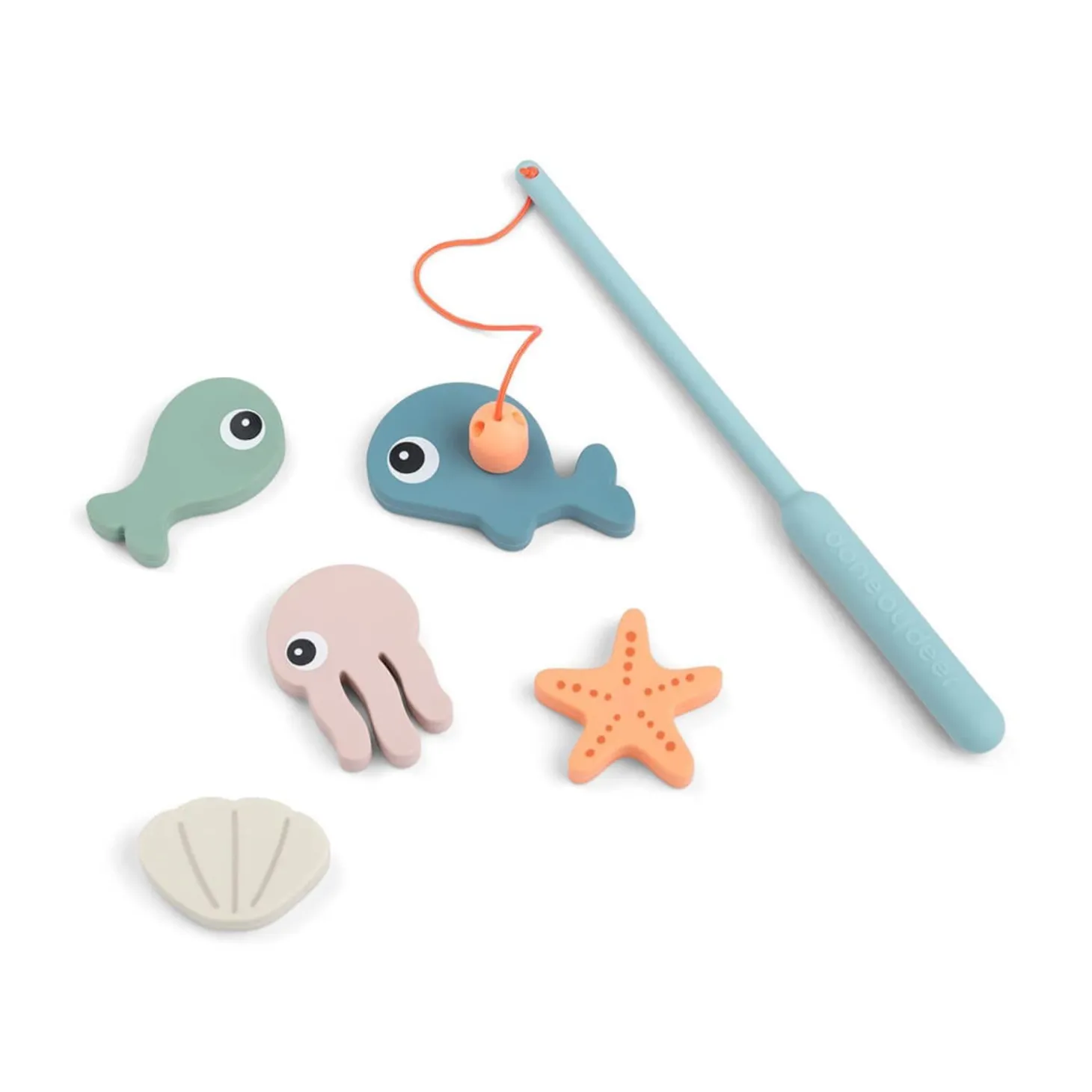 Done by Deer Jeu de pêche pour le bain Sea friends Multicolore