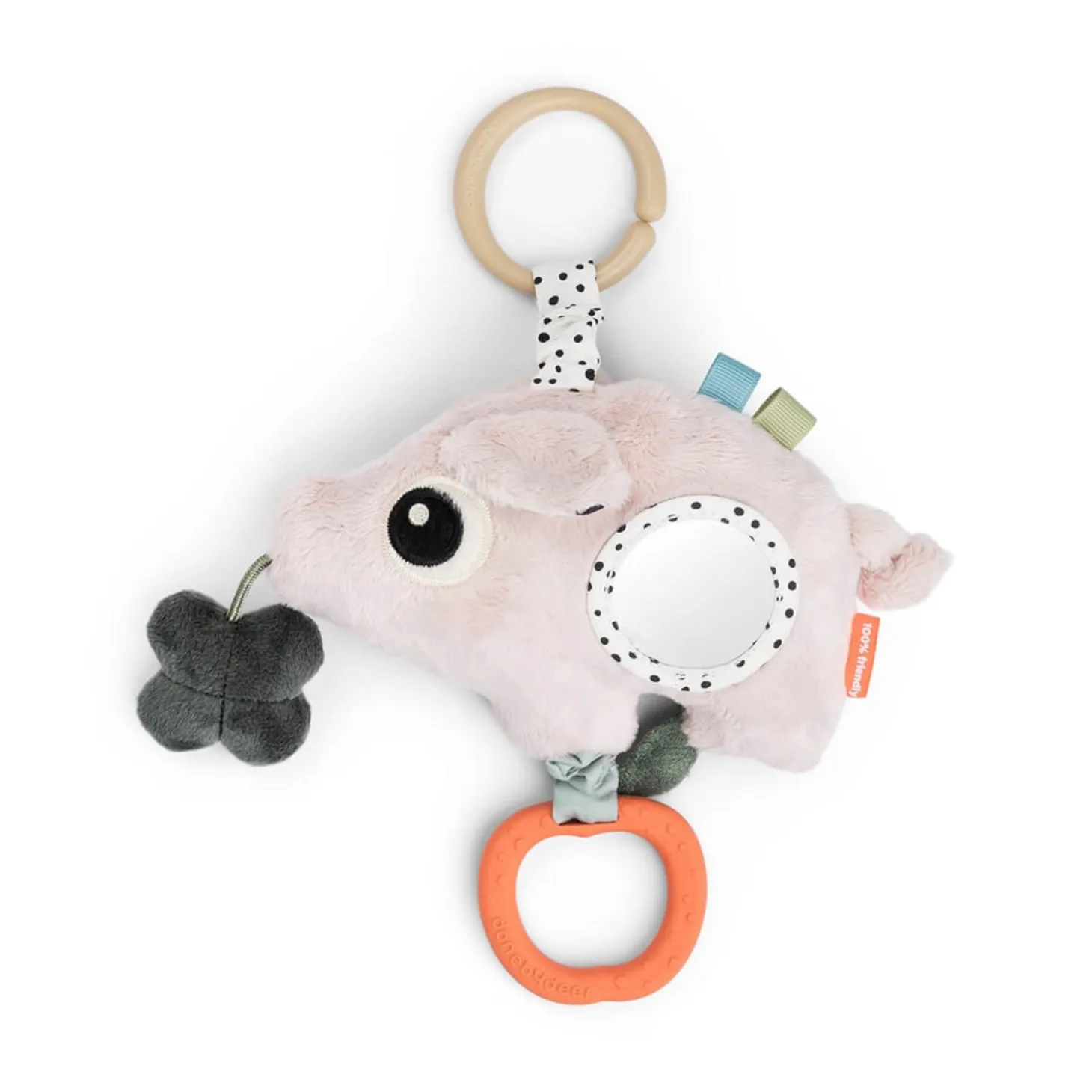 Done by Deer Jouet d'activité sensoriel Pigee Rose