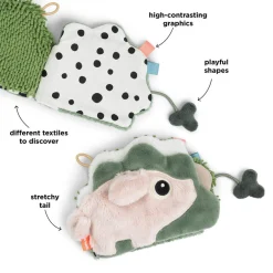 Done by Deer Livre d'éveil sensoriel Tiny farm Multicolore