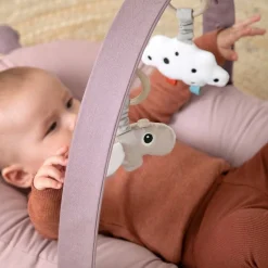 Done by Deer                    Lot de 2 jouets d'éveil à suspendre Happy clouds    Sable