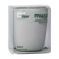 Done by Deer                    Mini tasse silicone    Gris            160 ml