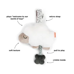Done by Deer Peluche musicale Sheepy Sable