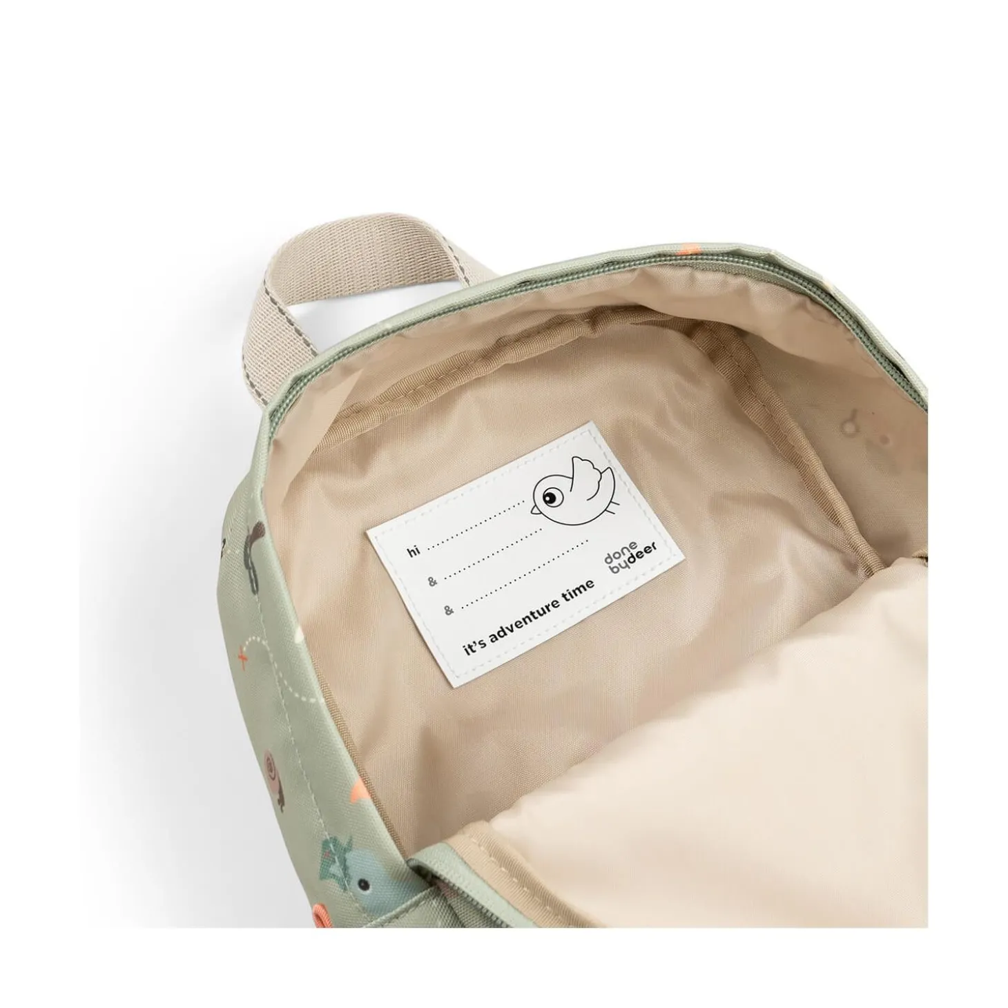 Done by Deer Petit sac à dos Tiny trails Vert