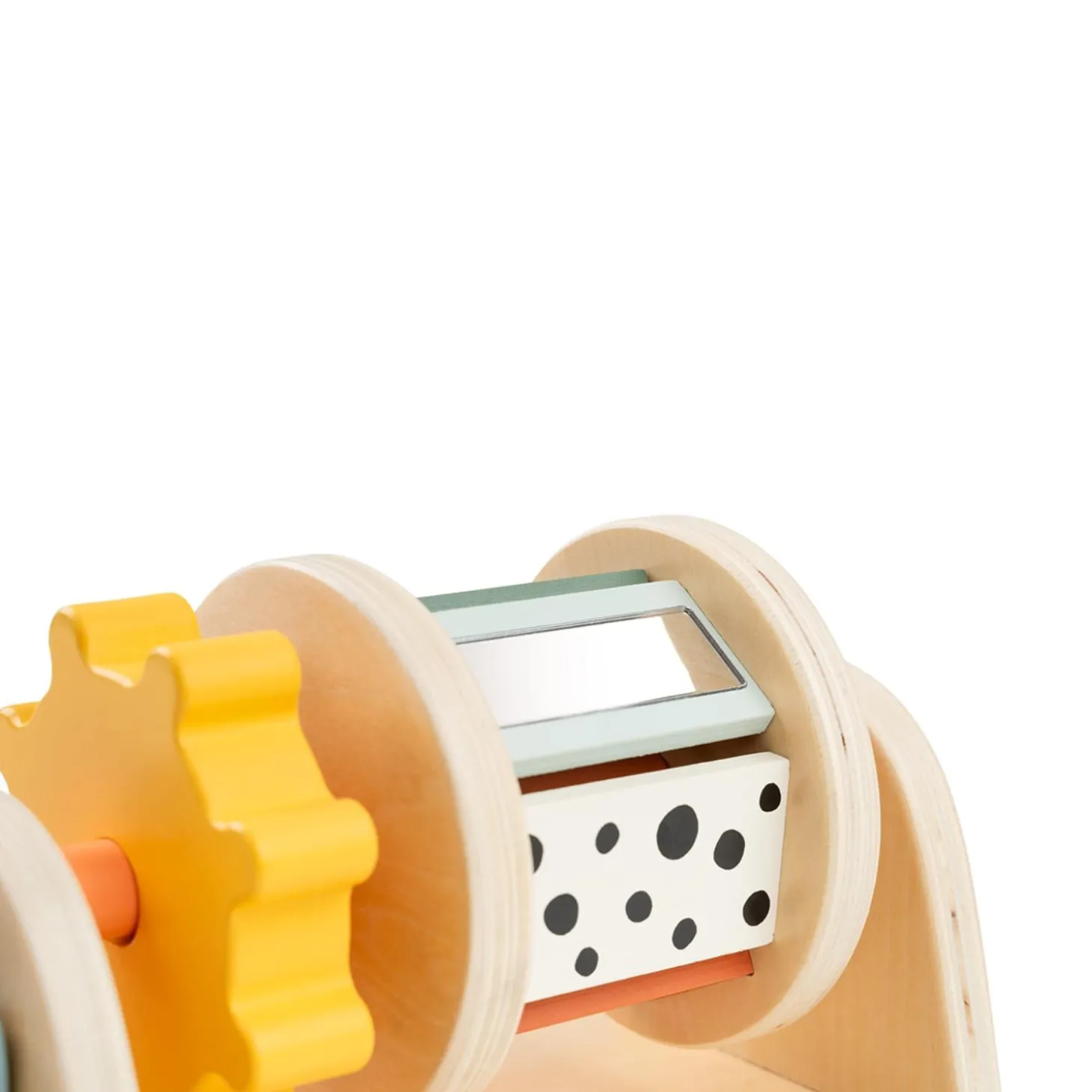 Done by Deer Rouleau multi sensoriel d'activité Birdee Multicolore