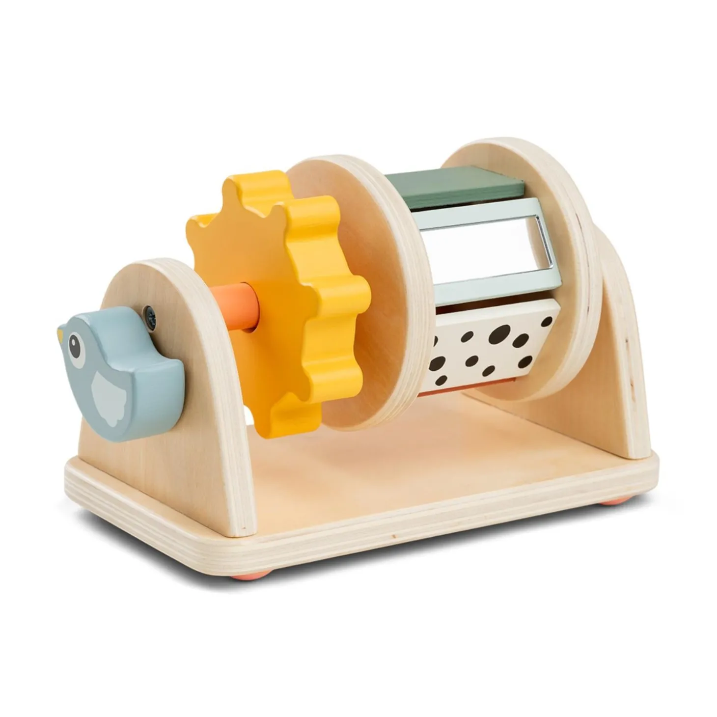 Done by Deer Rouleau multi sensoriel d'activité Birdee Multicolore