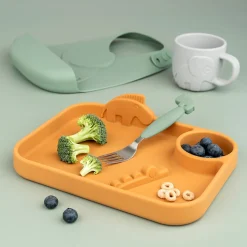 Done by Deer Set de couverts Easy-grip Deer friends Vert