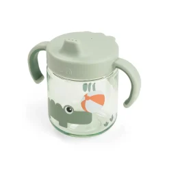 Done by Deer                    Tasse à bec à 2 anses Playground    Vert            260 ml