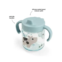 Done by Deer                    Tasse à bec à 2 anses Tiny farm    Bleu            260 ml