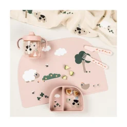 Done by Deer                    Tasse à bec à 2 anses Tiny farm    Rose            260 ml