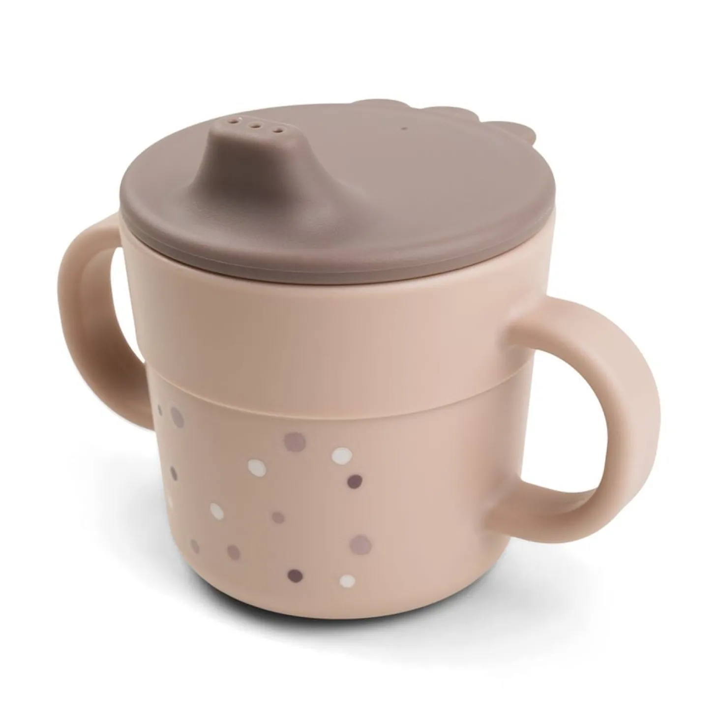 Done by Deer Tasse d'apprentissage happy dots Foodie Rose 215 ml
