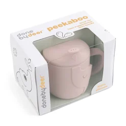 Done by Deer Tasse d'apprentissage Elphee Peekaboo Rose