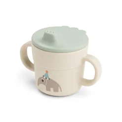 Done by Deer Tasse d'apprentissage Foodie Celebration Sable 215 ml