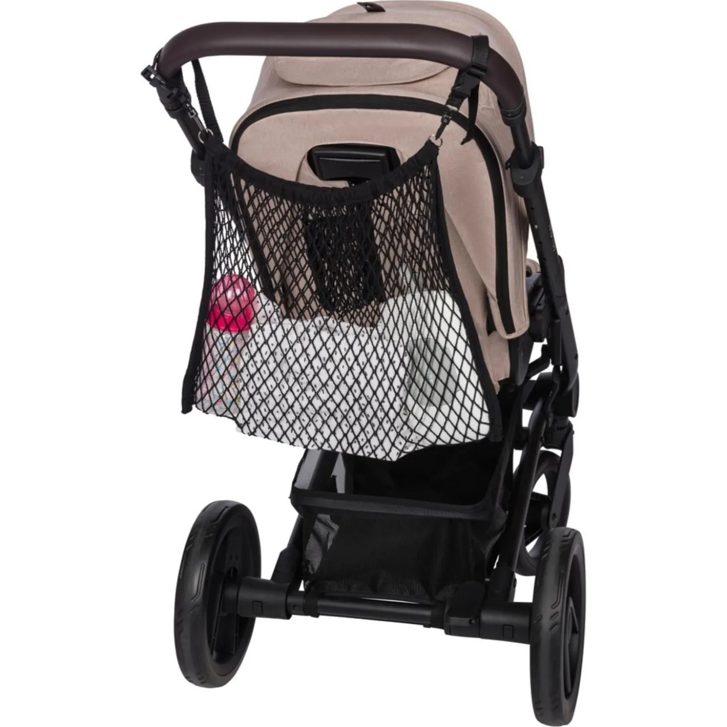 Dooky Filet de rangement poussette Noir