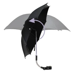 Dooky                    Ombrelle     Romantic Leaves Black
