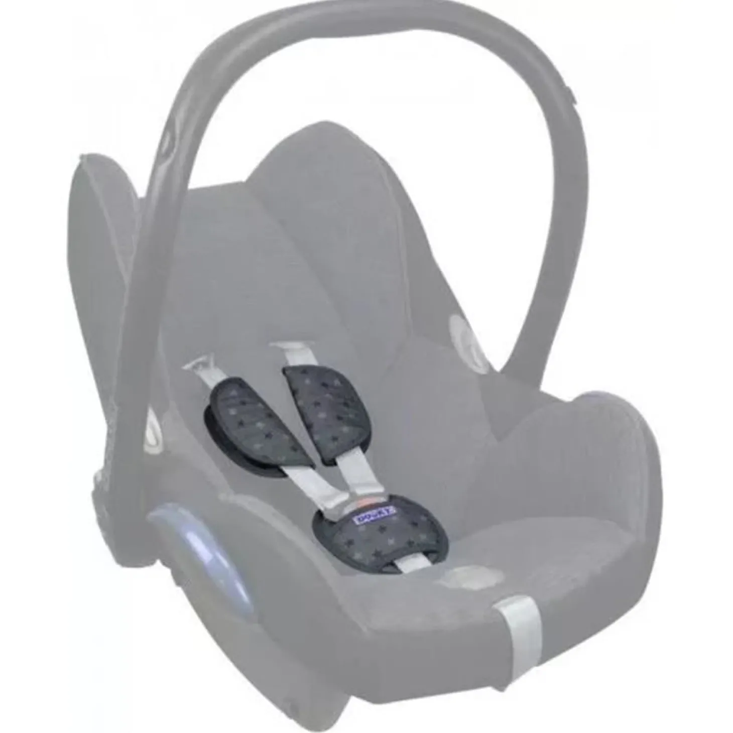 Dooky Protection ceinture universelle Groupe 0 Etoiles Grises