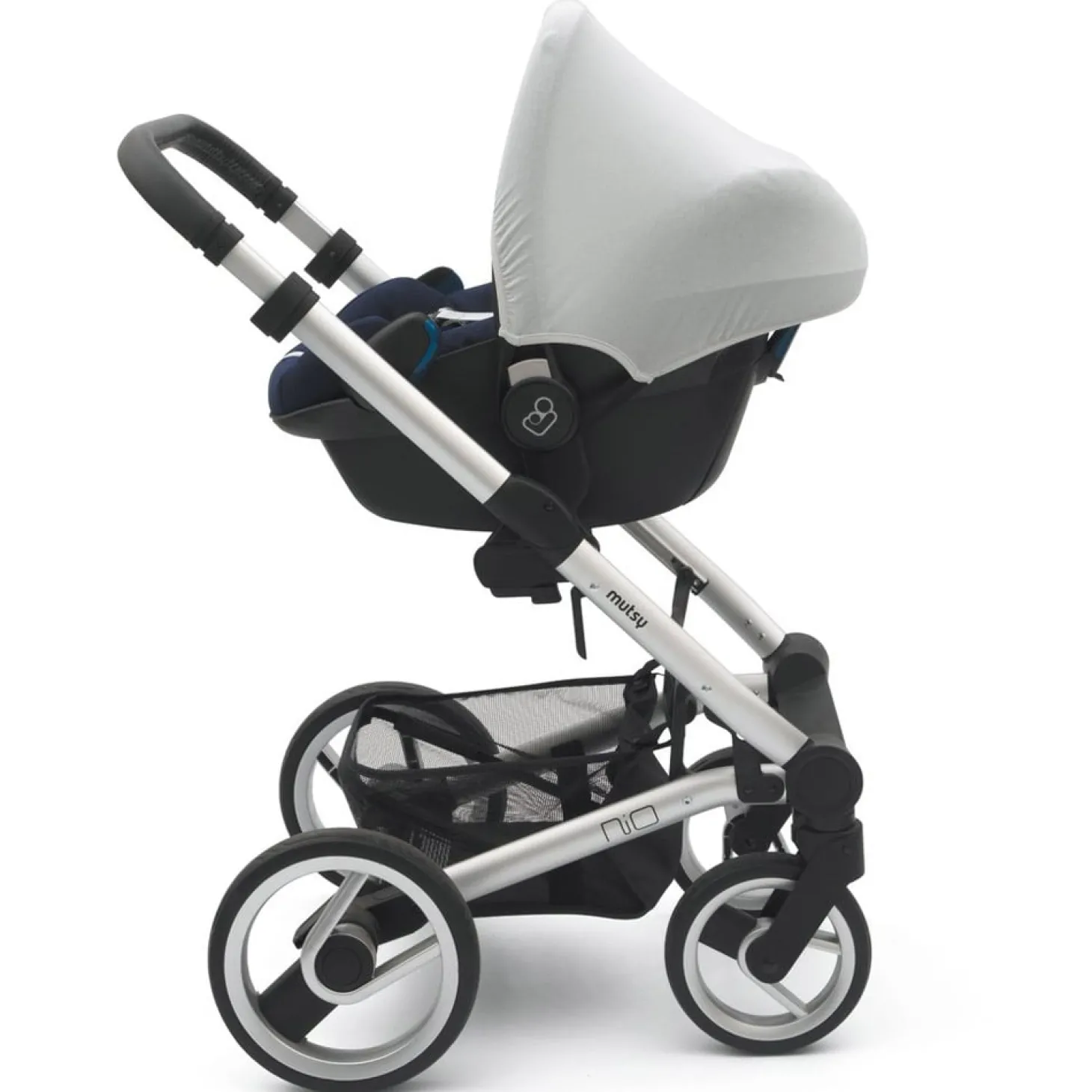 Dooky Protection solaire Hoody pour poussette Grey