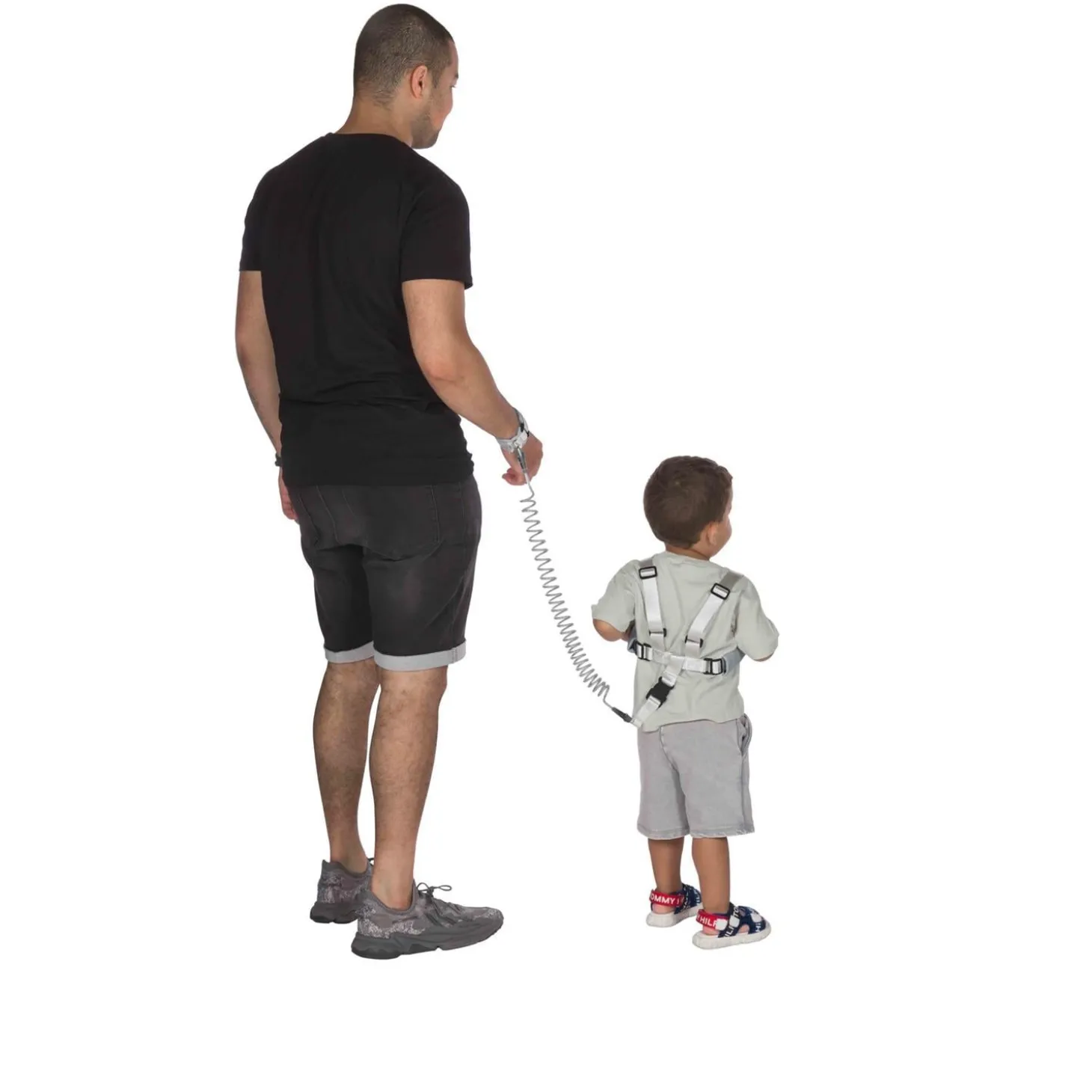 Dooky Sangle de sécurité avec harnais Gris