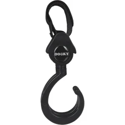 Dooky                    Set de 2 Crochet 360° pour poussette    Noir