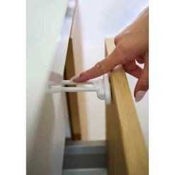 Dooky Verrou De Sécurité 2 Pcs Blanc