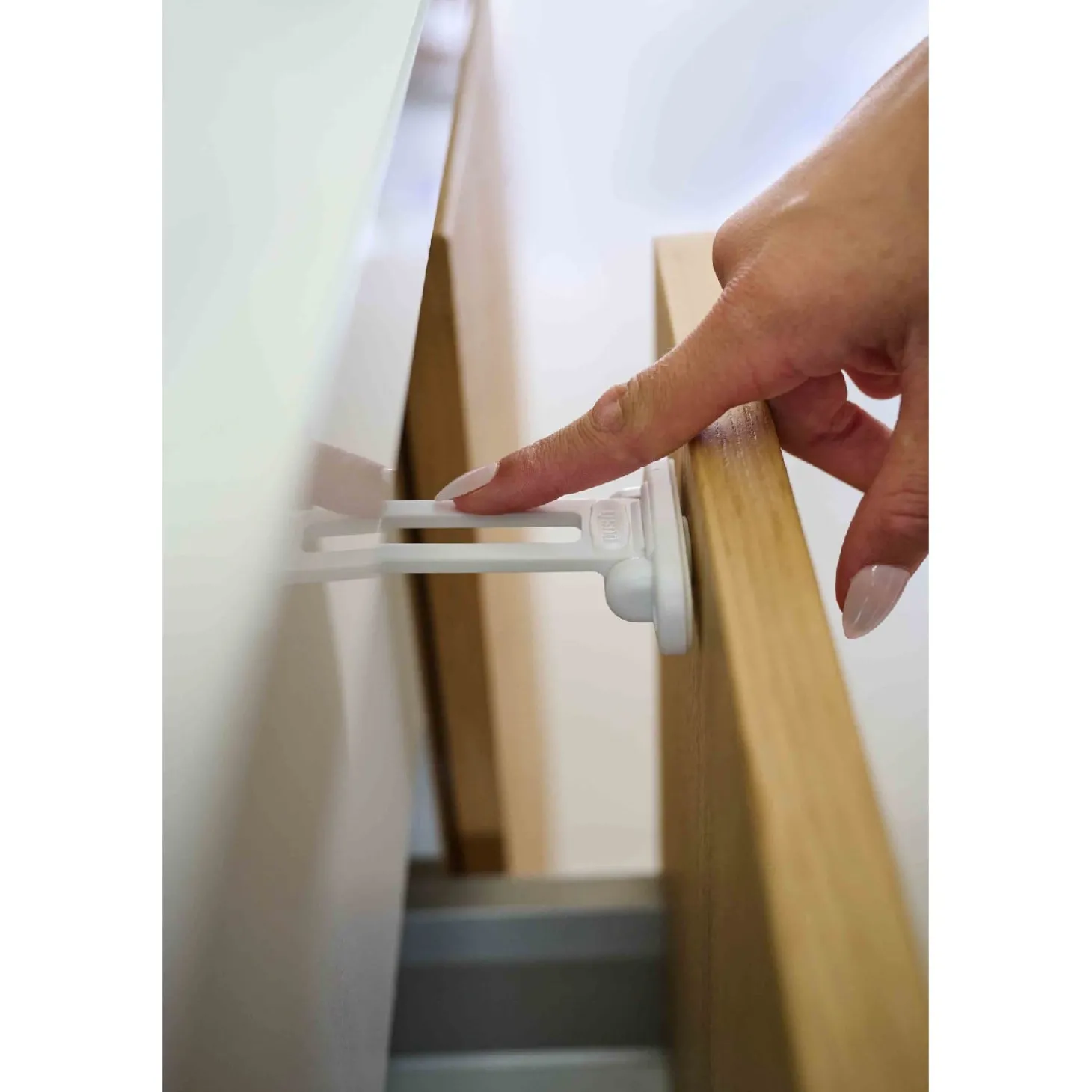 Dooky Verrou De Sécurité 2 Pcs Blanc
