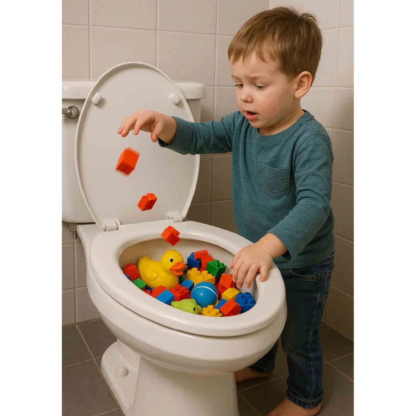 Dooky Verrou Pour Toilette Blanc