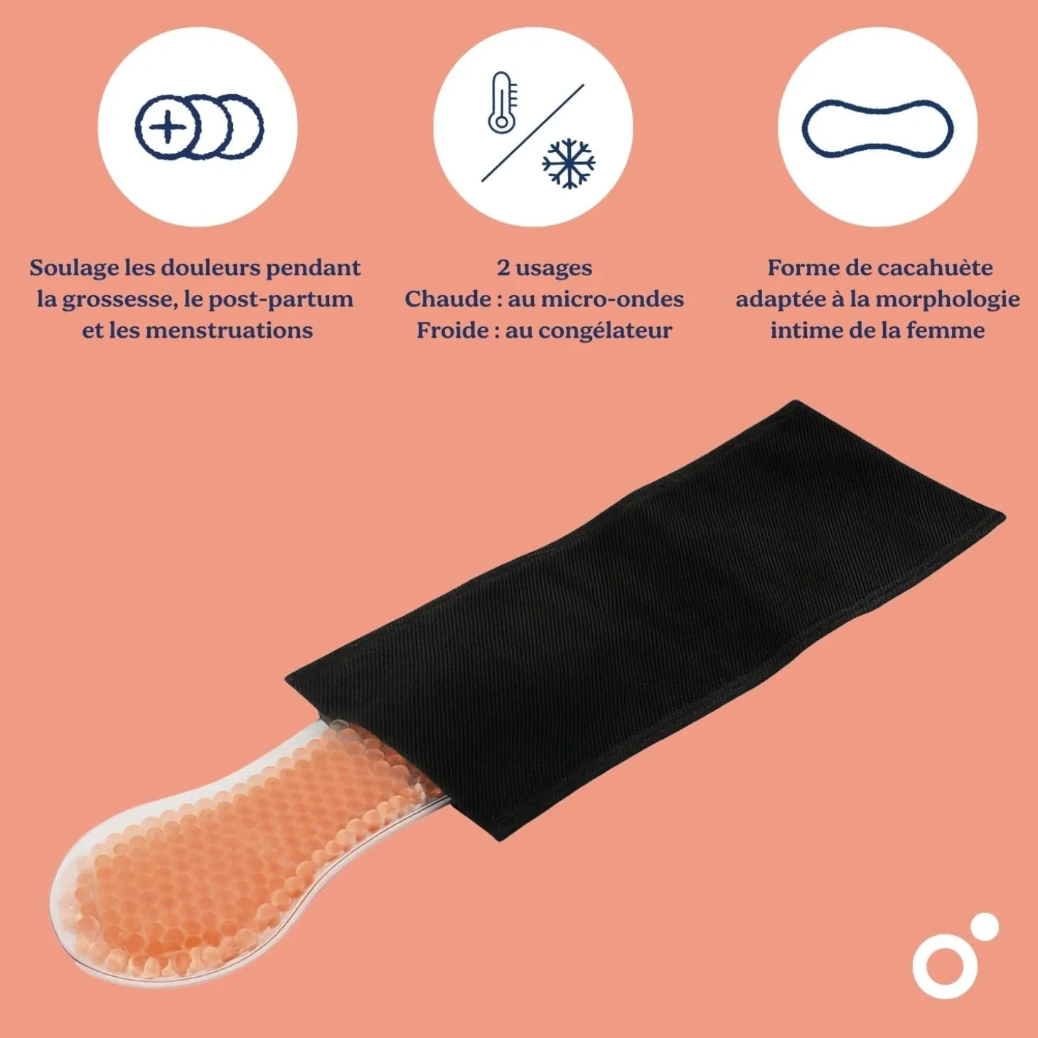 Doomoo Bande Apaisante Post-Partum Calmy Blanc