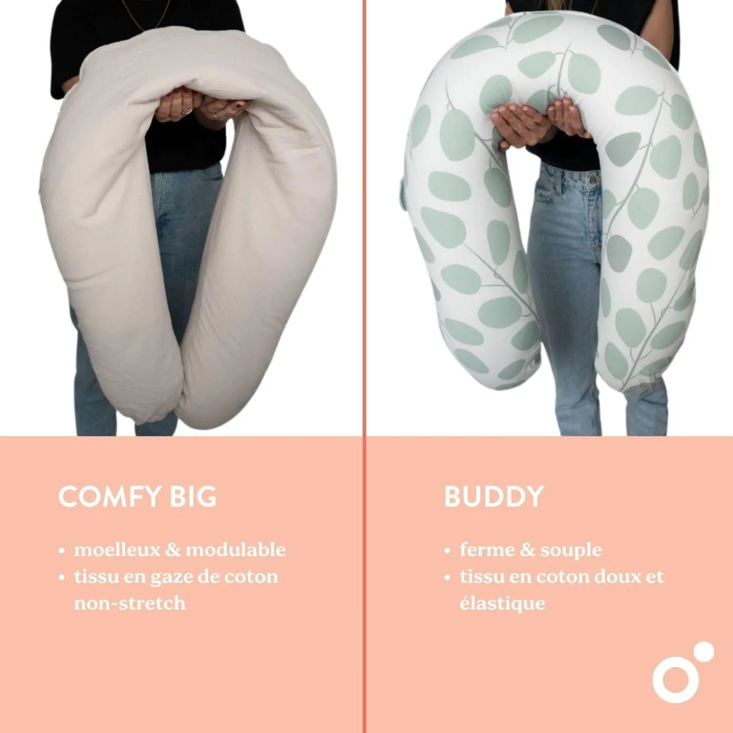 Doomoo Coussin de maternité Buddy Ethnic Petrol