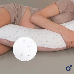 Doomoo Coussin de maternité Buddy Flower Pink