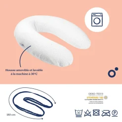 Doomoo Coussin de maternité Buddy Gris