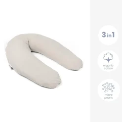 Doomoo                    Coussin de maternité Comfy Big Tetra    Tetra Almond