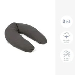 Doomoo Coussin de maternité Comfy Big Tetra Tetra Grey