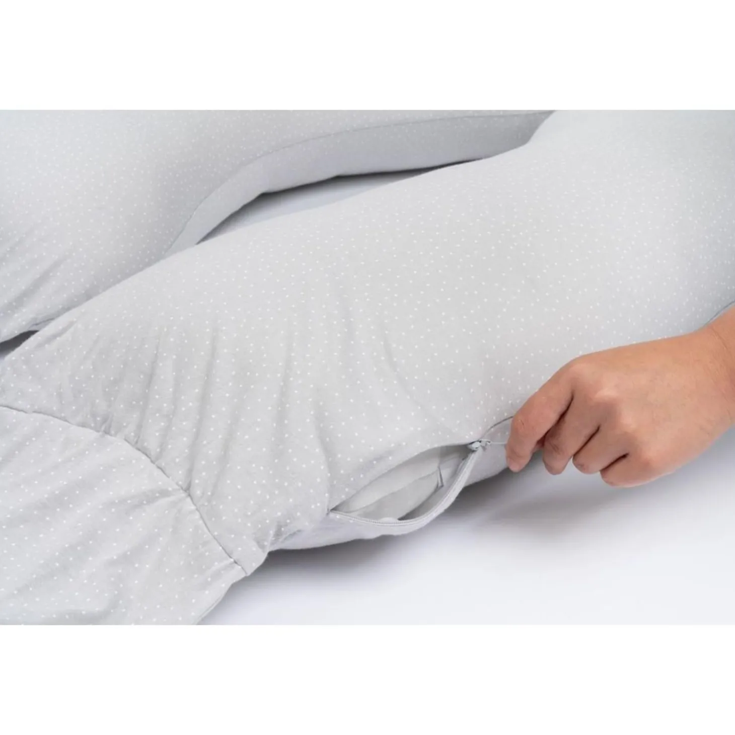 Doomoo Coussin maxxy Little Dots Gris