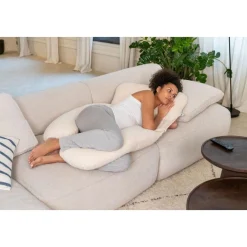 Doomoo Coussin maxxy Mini Flowers Beige