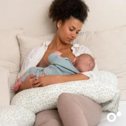 Doomoo Coussin maxxy Mini Leaves Vert