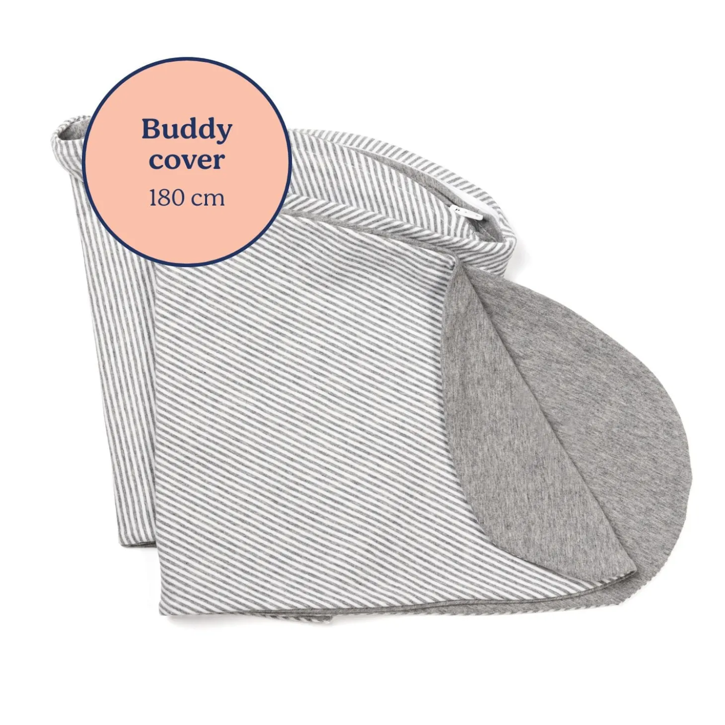 Doomoo Housse coussin de maternité Buddy Classic Grey