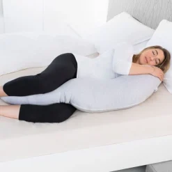 Doomoo Housse coussin de maternité Gris