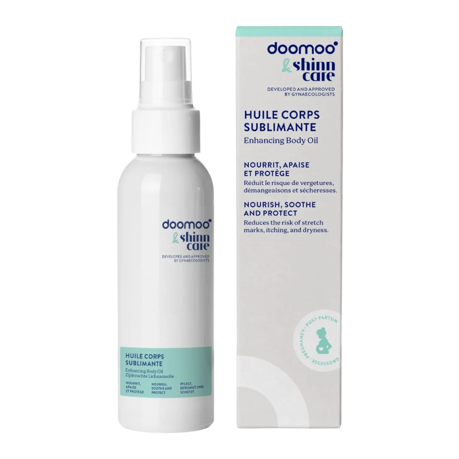 Doomoo Huile Corps Sublimante Blanc