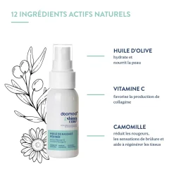 Doomoo Huile de Massage Perinee Blanc