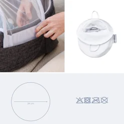 Doomoo Moustiquaire Nest'n go Blanc
