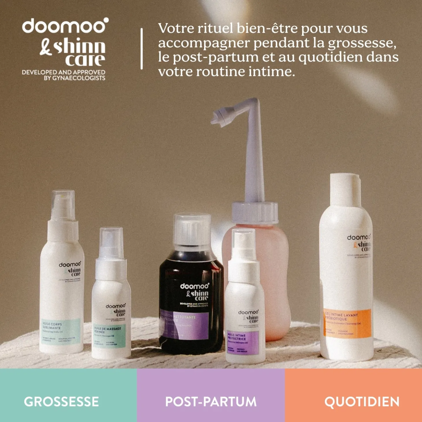 Doomoo Solution Nettoyante & Apaisante Blanc