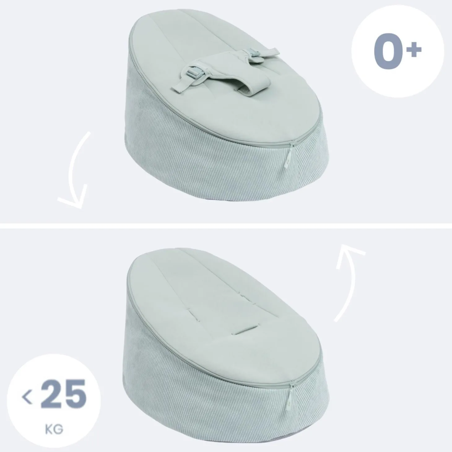 Doomoo Transat seat'n grow Vert