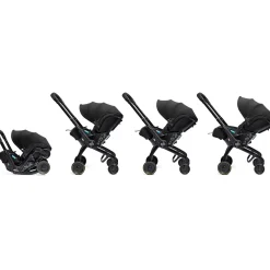 Doona Siège auto poussette 2en1 Doona X Nitro Black