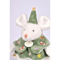 Doudou & Compagnie Assortiment de 6 peluches Les Souris Boules de Neige Multicolore